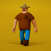 Mi Proyecto del curso: Diseño de personajes y Animación 3D. 3D, and Animation project by Emmanuel Morales Briseño - 01.07.2016