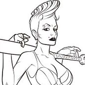 Punks twins. Comic, Design de personagens e Ilustração tradicional projeto de Pere Morcillo Mercader - 07.01.2016