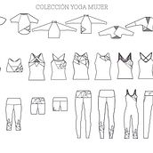 COLECCIÓN YOGA MUJER . Un progetto di  di Noemi - 11.01.2016
