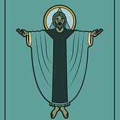 The God is.... Un progetto di Direzione artistica, Design, Character design e Graphic design di Adrián Basto - 11.01.2016