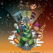 Proyecto de curso: Ilustración express - Christmas Mulazen Eventos. Graphic Design project by Rodras - 01.12.2016