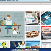 Portfolio Online. Graphic Design, and Web Design project by Rocío M. Medel - 01.12.2016