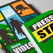 Agenda Videgames 2016. Graphic Design project by Tommaso Tavormina - 07.16.2015