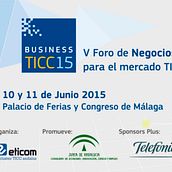 BusinessTICC 15 - V Foro de Negocio y Networking del sector TICC. Un proyecto de 3D, Animación, Br, ing e Identidad, Cine, vídeo, televisión, Diseño gráfico, Marketing, Motion Graphics, Post-producción fotográfica		, Publicidad y Vídeo de Servimotion EMotionate! - 24.05.2015
