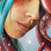 Tentacles. Traditional illustration project by Nerea Jausoro - 01.20.2016