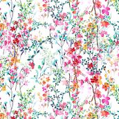 all over prints -florals-. Traditional illustration project by Sol Galiano Vadillo - 01.24.2016