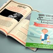 Revista Champions League. Editorial Design, Graphic Design, and Traditional illustration project by Carlos Sánchez Gallego - 01.24.2015