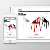 Página web responsive de Foca. Un proyecto de Diseño, Diseño Web, Motion Graphics y UX / UI de Ulyana Kravets - 25.01.2016