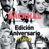Aniversario 11 años | Revista Bacanal. Art Direction, Design, Editorial Design, and Graphic Design project by Carla Llinas - 01.25.2016