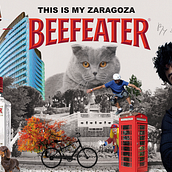 Cartel Beefeater con Photoshop. Un projet de Direction artistique, Design , Design graphique, Illustration traditionnelle, Motion design, Multimédia , et Publicité de Alex Novella Parroqué - 28.01.2016