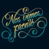 Lettering: Nos vemos pronto. Lettering project by alb_perezz - 04.26.2020