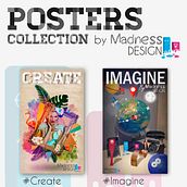 Poster Collection by Madness Design. Br, ing e Identidade, Colagem, Design, Design gráfico, e Publicidade projeto de Madness Design - 14.12.2015