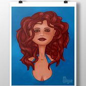 Laura. Traditional illustration project by Miguel Angel Avila Silva - 02.02.2016