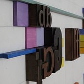 Tipometrías. Obra Elogio a la letra romanaNuevo proyecto. Un progetto di Architettura d'interni, Artigianato, Belle arti, Design, Interior design, Graphic design, Illustrazione tradizionale, Pittura e Tipografia di Sebastián García-Garrido - 03.02.2016