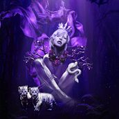 Purple dream. Un proyecto de Collage e Ilustración tradicional de Iván Moreno Díaz - 05.02.2016