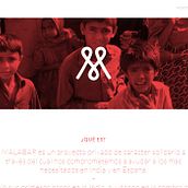 Proyecto Solidario Malabar - MADRID & INDIA. Arts, Crafts, Fine Arts, Br, ing, Identit, Web Development, and Photograph project by Pilar Esteban - 02.07.2016