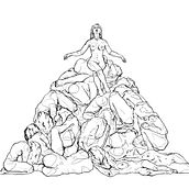 Triangle. Artes plásticas, Ilustração tradicional, e Pintura projeto de Ana Maturana - 08.02.2016
