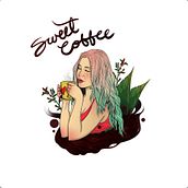 sweet coffee . Kaligrafi, Desain, Desain Grafis & Ilustrasi tradisional proyek oleh Andres Salazar - 02.08.2016