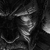 Venom Snake - MetalGearSolid. Comic, Traditional illustration, and Painting project by Cristian Sánchez - 08.31.2015