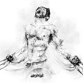 Wolverine | Marvel Hero. Un proyecto de Dirección de arte e Ilustración tradicional de Maria Dell - 10.02.2016