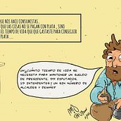 Proyecto final: Rayando para pensar.. Comic, Writing, and Drawing project by Luis Suarez - 02.10.2016