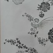 Mi Proyecto del curso: Motivos mantón de Manila.. Un progetto di Artigianato, Arte concettuale, Fashion design, Pattern design, Costume design e Stampa di Julia Rodríguez - 11.04.2019