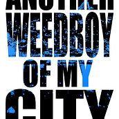 Logo #5 : Another Weedboy Of My City. Un proyecto de Caligrafía, Diseño, Diseño de vestuario e Ilustración tradicional de Benjaweed Tapia - 15.02.2016