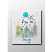 Baby care Baobao. Een project van  Reclame,  Art direction,  Br e ing en identiteit van Natalia Arias - 17.02.2016