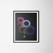 ROCIO - afiche personal. Graphic Design project by Ropi Mattos - 02.18.2016
