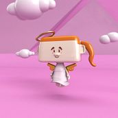 Mi Proyecto del curso: Diseño de personajes en Cinema 4D: del boceto a la impresión 3D. Un progetto di 3D di Emilio Campaña - 20.02.2016