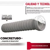 Empresa Concretubo. Projekt z dziedziny Br, ing i ident, fikacja wizualna i Design użytkownika Beatriz Elena Alvarez Diaz - 20.02.2016