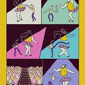 Boogie Woogie. Comic, and Traditional illustration project by Ana Galvañ - 02.22.2016