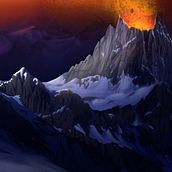 Matte Painting 01. Traditional illustration project by Juan Antonio López Fernández - 02.22.2016
