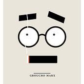 Groucho. Un progetto di Graphic design e Illustrazione tradizionale di Sr Bermudez - 24.02.2016