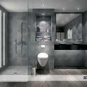 Bathroom Design Ein Projekt aus dem Bereich 3D, Architektur und Innenarchitektur von 3D Rendering Design - 27.02.2016