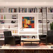 Library 3D Ein Projekt aus dem Bereich 3D, Architektur und Innenarchitektur von 3D Rendering Design - 27.02.2016