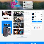 GoRadioHD. Web Design project by Carlos Perez - 03.01.2016