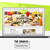 The Brunch Restaurant. Graphic Design, Web Design, and UX / UI project by Fernando Páez - 03.01.2016