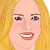 Scarlett Johansson pintura digital. Design, and Graphic Design project by Agus P - 03.04.2016