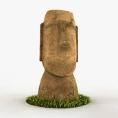 Moai 3D. Un projet de 3D de selmi - 05.03.2016