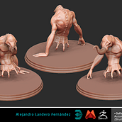 CREATURE - CHOKE. 3D, Animation, Film & Infographics project by Alejandro Landero Fernández - 03.07.2015