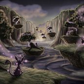Concept art stages. Un proyecto de Arquitectura, Cine, Cine, vídeo, televisión, Cómic, Diseño, Diseño de juegos, Diseño gráfico, Escenografía e Ilustración tradicional de Salvador Lorite Hebra - 07.03.2016