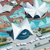 Plano Oceanografic. 3D, Architecture, Br, ing, Identit & Infographics project by Samuel Segura Pareja - 02.08.2016