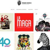 Portfolio Fernando Mendoza Ilustrando ideas. Web Design project by Fernando Mendoza - 03.10.2016