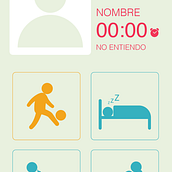 Maqueta gráfica para aplicación móvil. Un progetto di Design, Design di accessori, Graphic design, Design interattivo, Web design e UX / UI di Juan Sebastian Bazzani Delgado - 15.03.2016