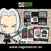 No Game Over. El juego de mesa que parece un videojuego.. Animation, Br, ing, Identit, Design, Game Design, Character Design, Graphic Design, Web Design, and Traditional illustration project by Valle Pacheco - 03.15.2016
