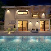 Villa Exterior Ein Projekt aus dem Bereich 3D und Architektur von Miguel Fernández -Vegue - 16.03.2016
