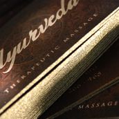 Brand - Personal Cards Ayurveda. Br, ing & Identit project by Gastón Dargenton Povarchik - 01.21.2015