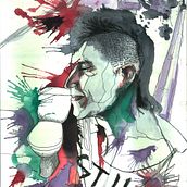 Retratos. Traditional illustration project by Miguel López Blanco - 03.16.2016