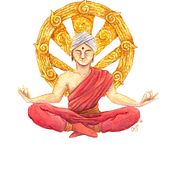 Zen. Un proyecto de Bellas Artes, Diseño de personajes, Ilustración tradicional y Pintura de Olga - 16.03.2016
